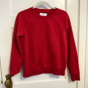 Aritzia Red TNA Crewneck